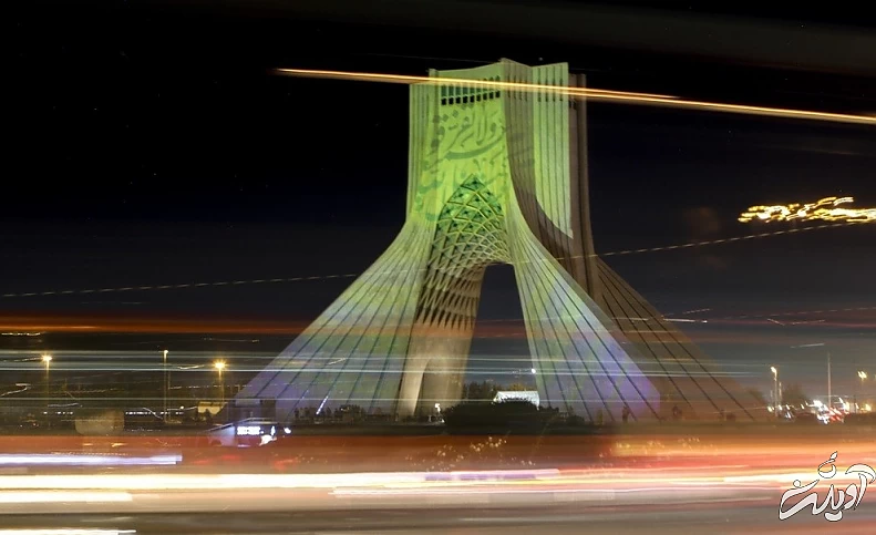 (تصاویر) نورافشانی برج آزادی و برج میلاد